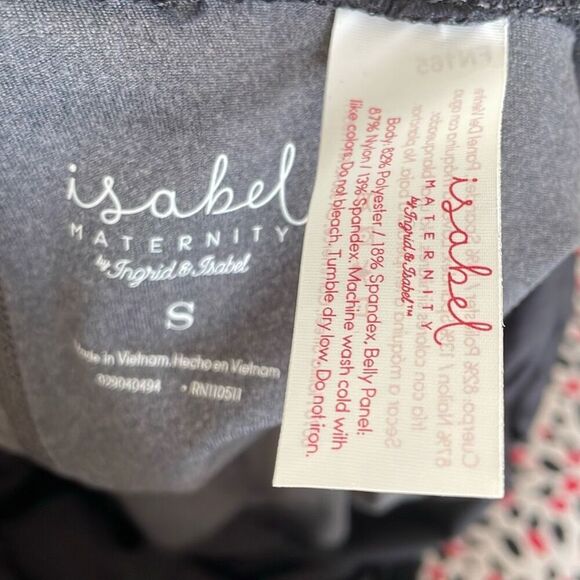 New with tags grey Isabel maternity by Ingrid & isabel maternity leggings size S - Picture 8 of 9